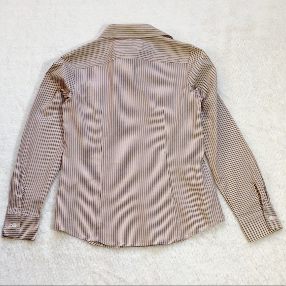 Ann Taylor Loft Striped Shirt - Picture 4 of 5
